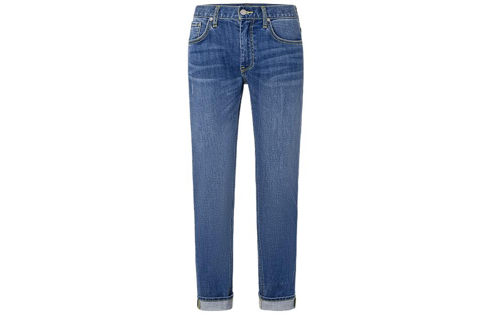 Lee Джинсы мужские среднего размера синие
Lee Джинсы мужские среднего размера синие