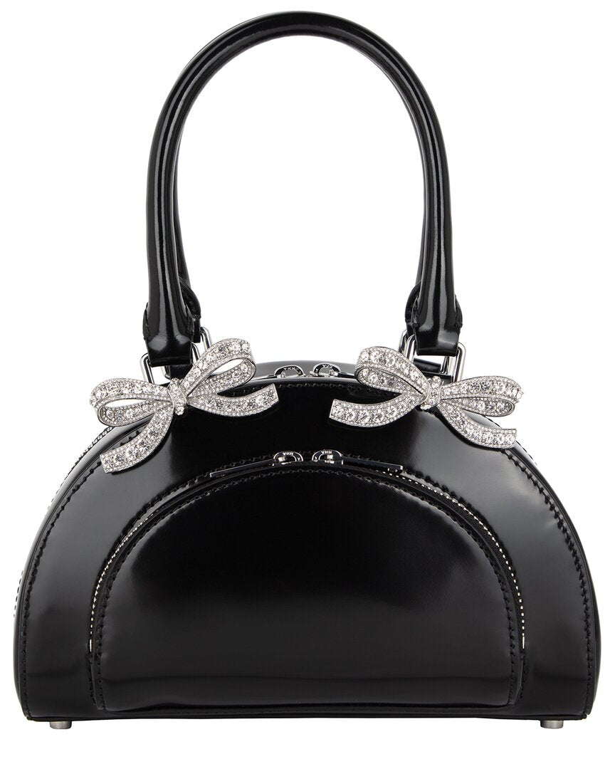 Self-Portrait Миниатюрная кожаная сумка, черный
Self-Portrait Миниатюрная кожаная сумка, черный