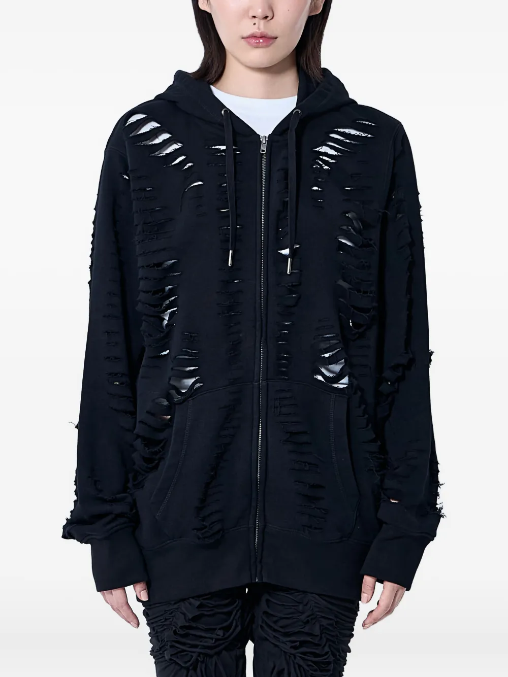 Худи на молнии с эффектом потертости Sia Arnika, черный
Худи на молнии с эффектом потертости Sia Arnika, черный