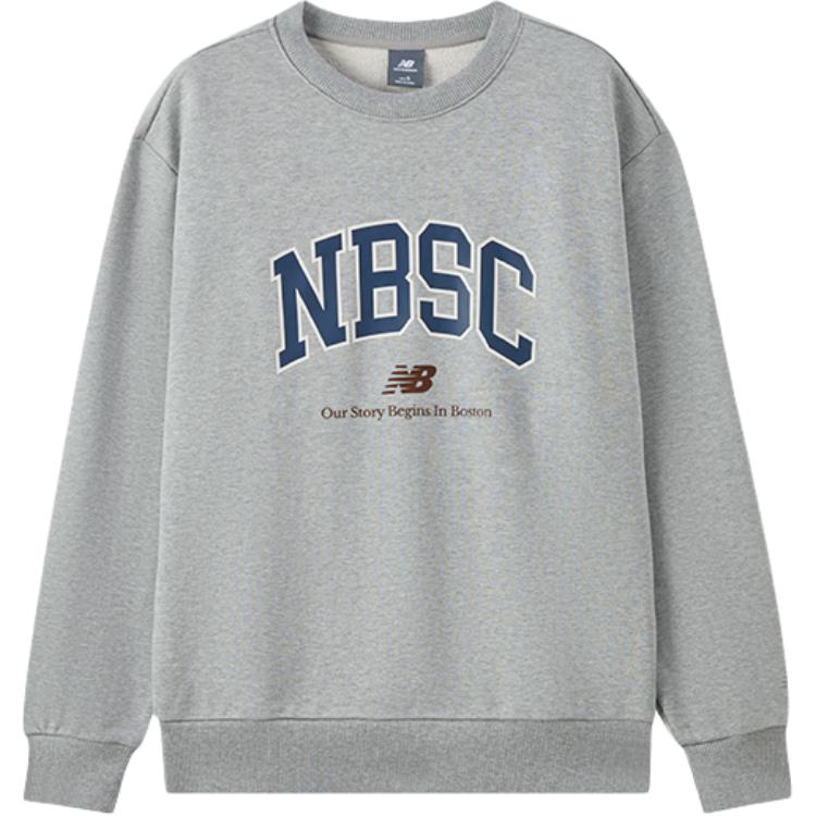 New Balance Серый мужской свитшот
New Balance Серый мужской свитшот