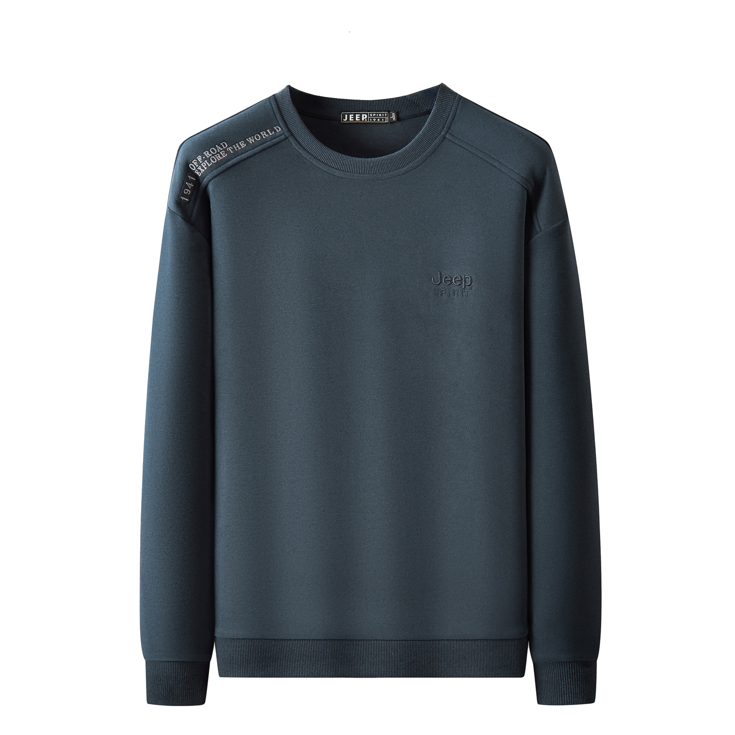 Свитшот унисекс королевского синего цвета JEEP SPIRIT
Свитшот унисекс королевского синего цвета JEEP SPIRIT