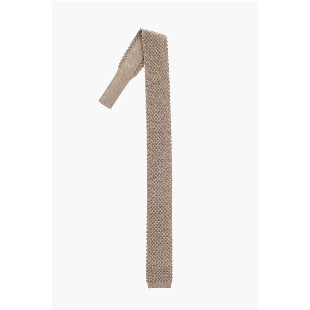 CC COLLECTION Вязаный крючком шелковый галстук Corneliani, бежевый
CC COLLECTION Вязаный крючком шелковый галстук Corneliani, бежевый