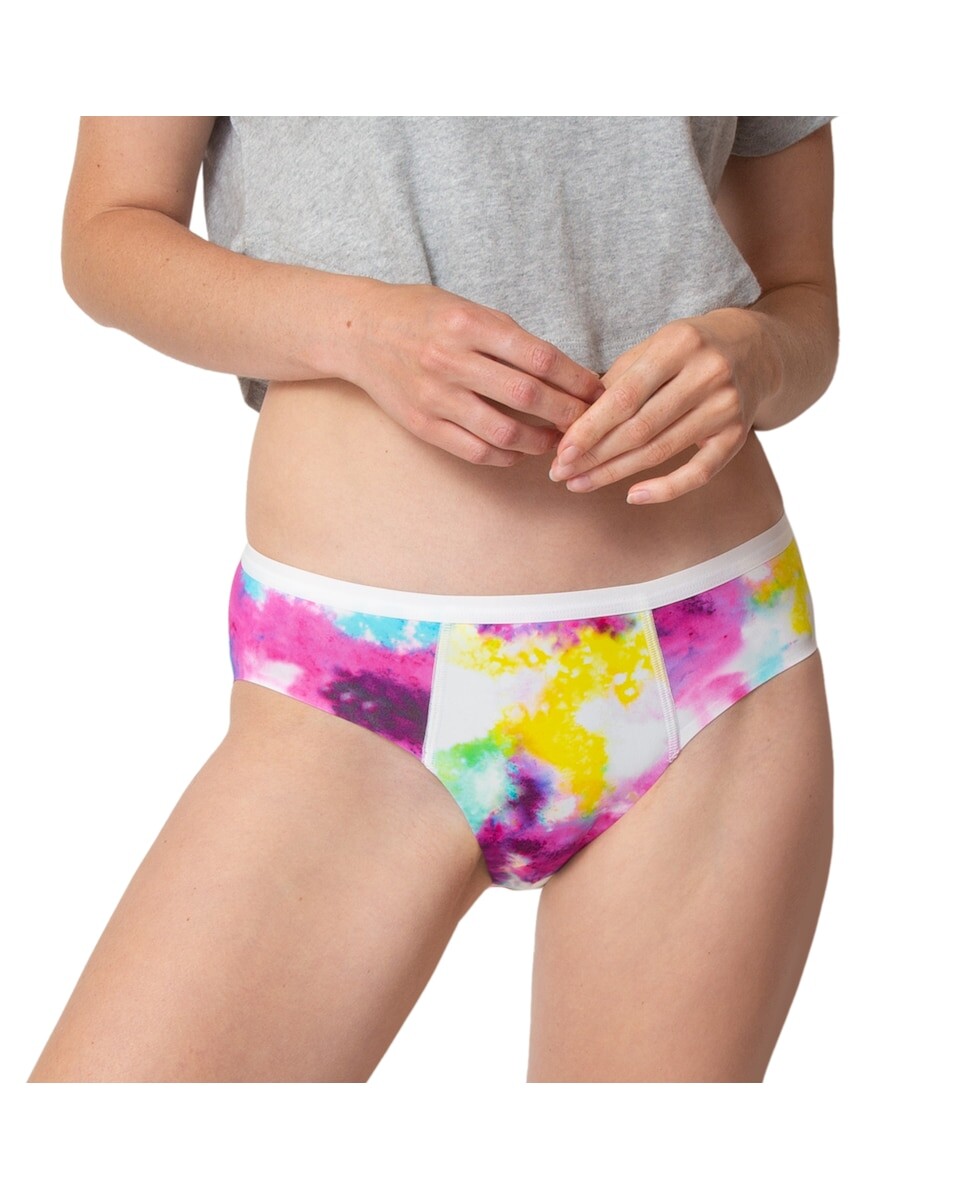 Классические менструальные трусики для подростков, суперсильная впитываемость Proof, мультиколор
Классические менструальные трусики для подростков, суперсильная впитываемость Proof, мультиколор