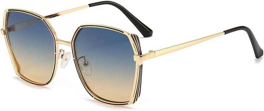 Женские металлические солнцезащитные очки, модный стиль, авангард, подиумные солнцезащитные очки, легкий и роскошный тренд, солнцезащитный козырек UV400 HVTVTLA, Blue Yellow
Женские металлические солнцезащитные очки, модный стиль, авангард, подиумные солнцезащитные очки, легкий и роскошный тренд, солнцезащитный козырек UV400 HVTVTLA, Blue Yellow