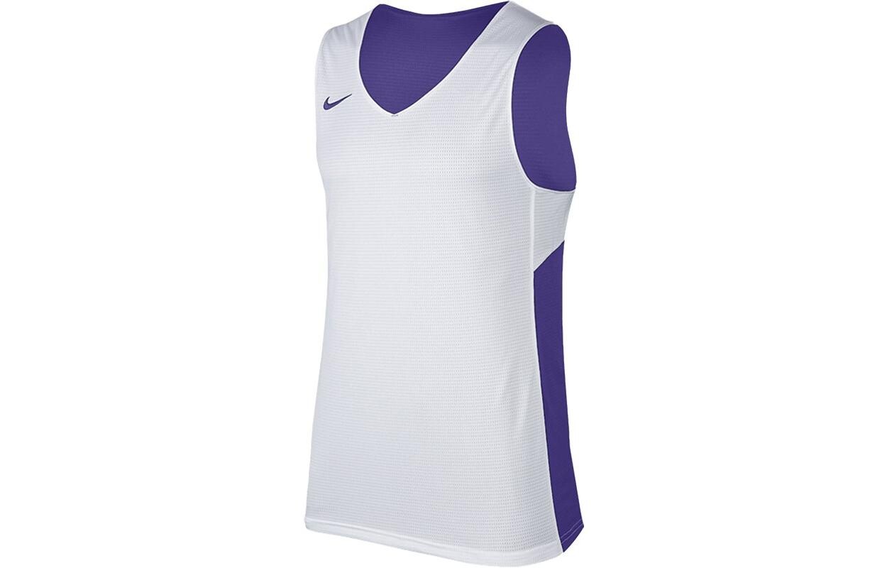 Мужское баскетбольное джерси Nike, цвет White/Purple