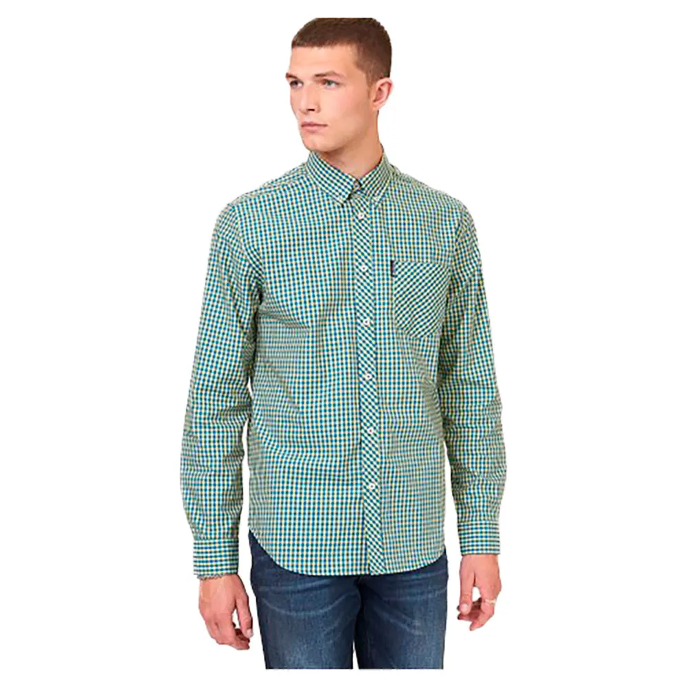 Рубашка Ben Sherman Signature Gingham, зеленый 
Рубашка Ben Sherman Signature Gingham, зеленый
