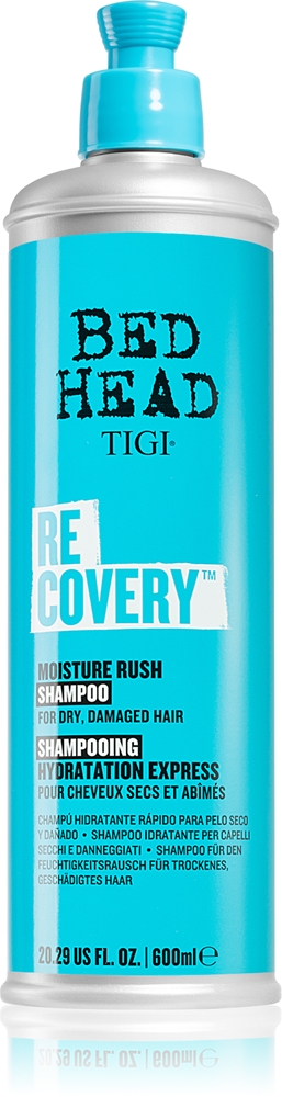 Увлажняющий шампунь Bed Head Recovery для сухих и поврежденных волос Tigi, 600 мл
Увлажняющий шампунь Bed Head Recovery для сухих и поврежденных волос Tigi, 600 мл