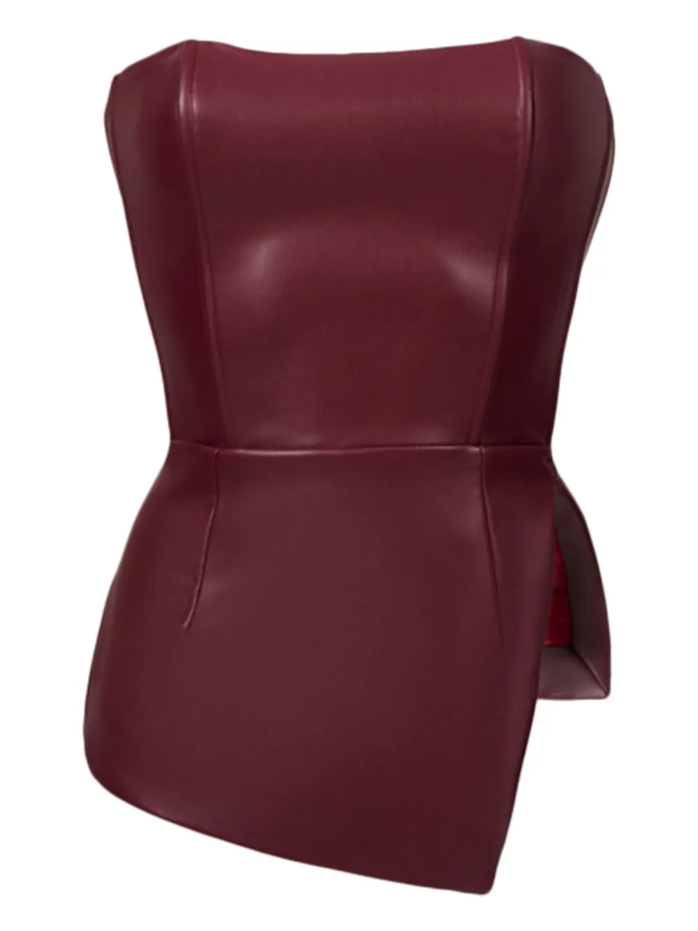 Асимметричный топ со шнуровкой Lika, красный
Асимметричный топ со шнуровкой Lika, красный