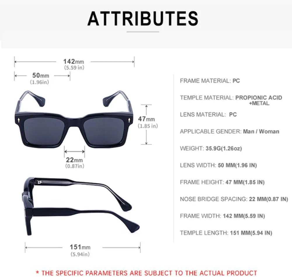 Солнцезащитные очки Retro Rivets Square для женщин, роскошные солнцезащитные очки с леопардовым принтом, солнцезащитные очки UV400 для мужчин MUTYNE, Champagne Tea
Солнцезащитные очки Retro Rivets Square для женщин, роскошные солнцезащитные очки с леопардовым принтом, солнцезащитные очки UV400 для мужчин MUTYNE, Champagne Tea