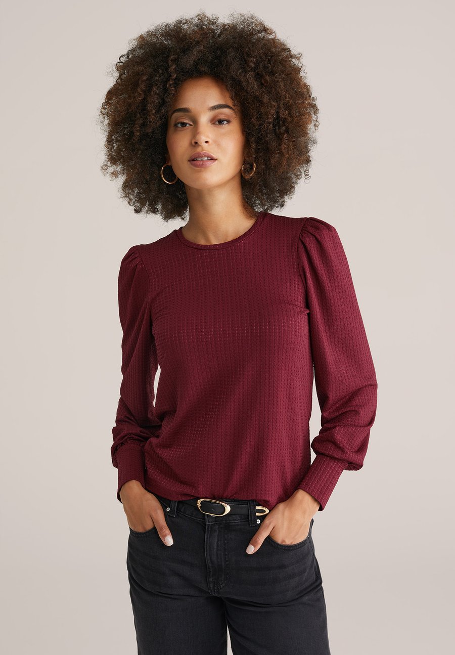 Топ WE Fashion Long sleeved top, Burgundy Red/Bordeaux
Топ WE Fashion Long sleeved top, Burgundy Red/Bordeaux