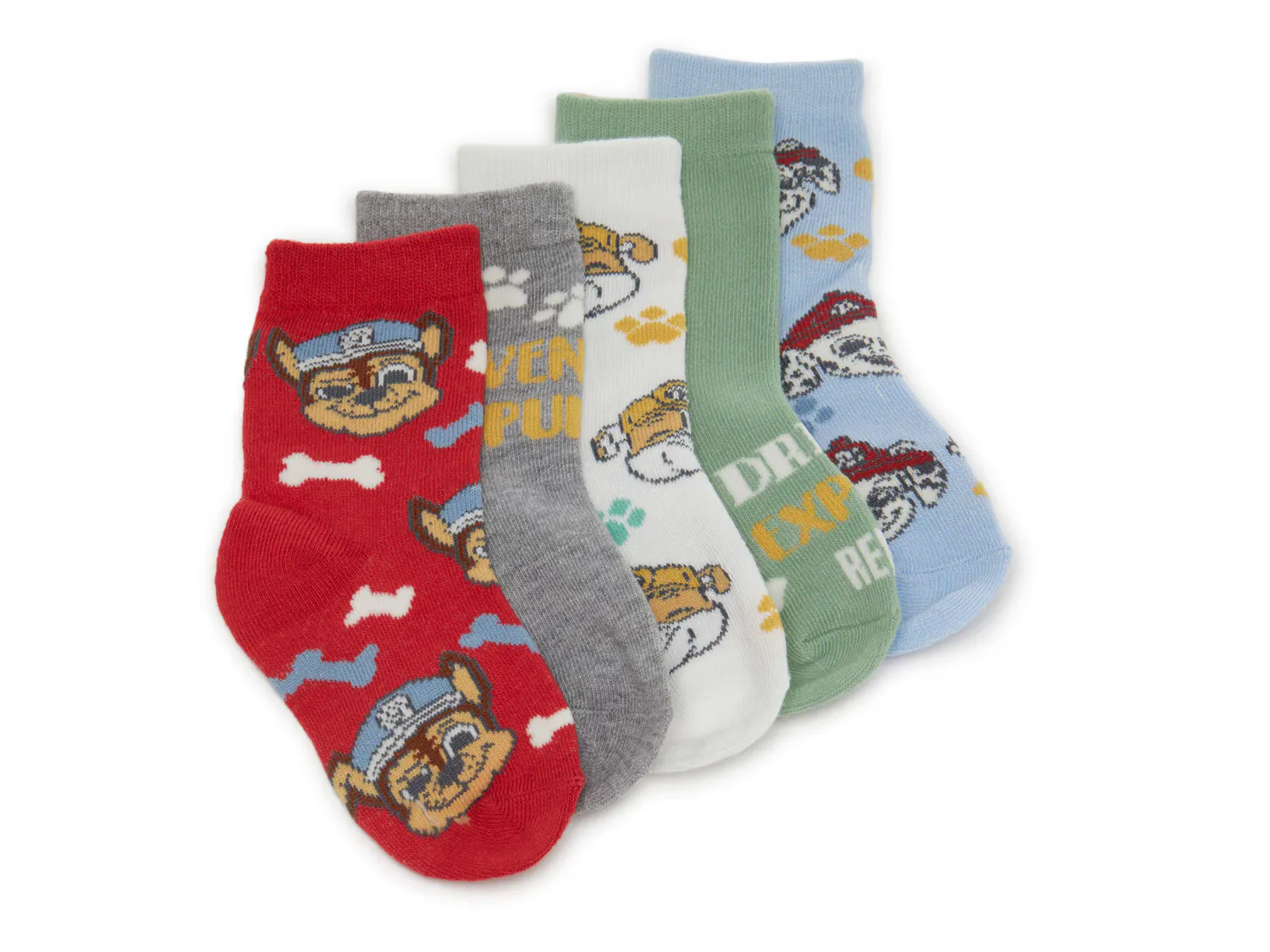 Носки Paw Patrol Kids' Crew Socks - 5 Pack High Point Design, красный/синий/мультиколор
Носки Paw Patrol Kids' Crew Socks - 5 Pack High Point Design, красный/синий/мультиколор