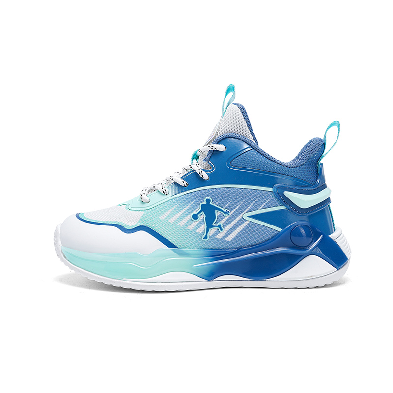 Детские баскетбольные кроссовки с противоскользящей подошвой и амортизацией от ударов Wooden Rabbit, аква
Детские баскетбольные кроссовки с противоскользящей подошвой и амортизацией от ударов Wooden Rabbit, аква