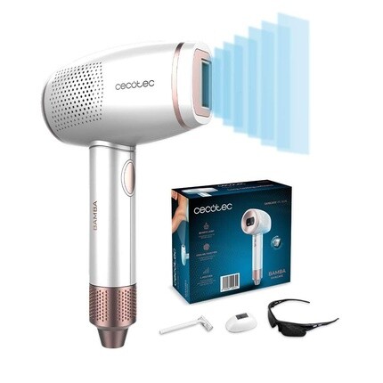 Эпилятор Cecotec Pulse Light Bamba Skincare IPL Пистолет для тела, подмышек и лица с кварцевой лампой 500 000 импульсов Функция охлаждения ЖК-экран 2 режима записи
Эпилятор Cecotec Pulse Light Bamba Skincare IPL Пистолет для тела, подмышек и лица с кварцевой лампой 500 000 импульсов Функция охлаждения ЖК-экран 2 режима записи