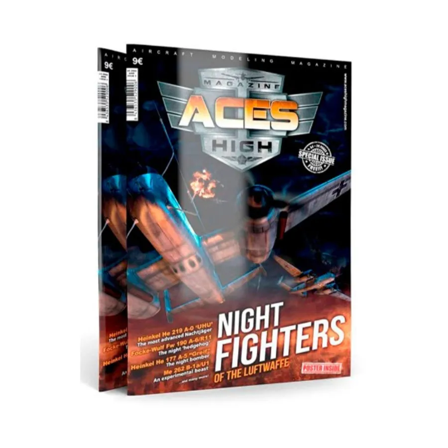 №1 «Ночные бойцы» (испанское издание), Aces High Magazine (AK-Interactive)
№1 «Ночные бойцы» (испанское издание), Aces High Magazine (AK-Interactive)