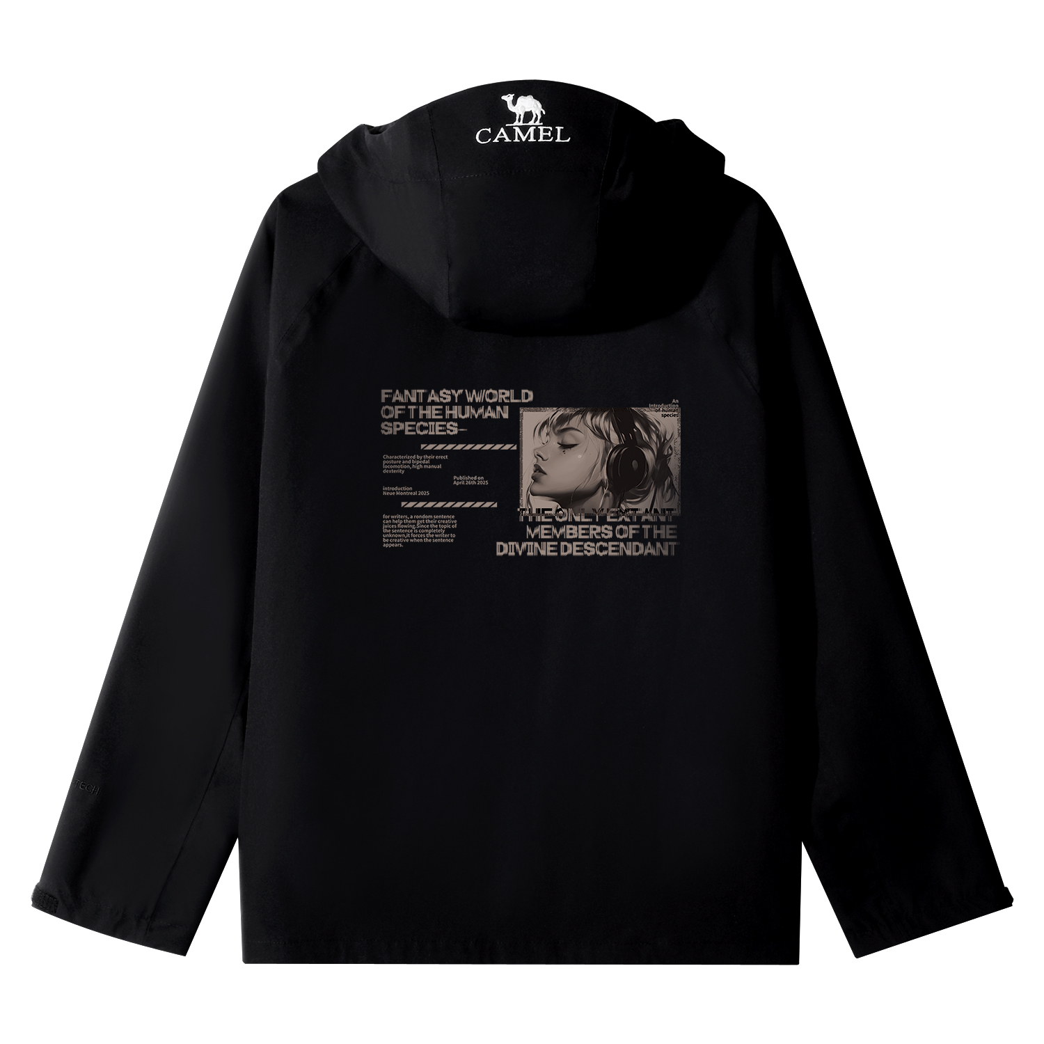 CAMEL Ветровка All weather Unisex Black
CAMEL Ветровка All weather Unisex Black