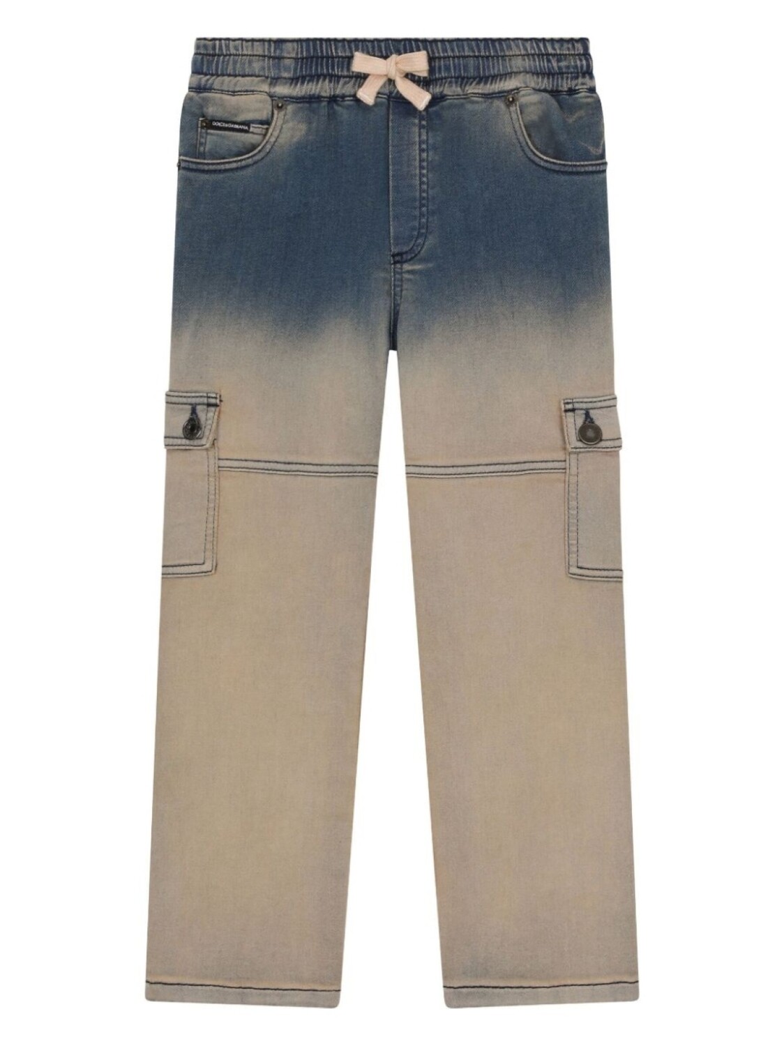 Dolce & Gabbana Kids джинсы карго с эффектом деграде, нейтральный цвет
Dolce & Gabbana Kids джинсы карго с эффектом деграде, нейтральный цвет