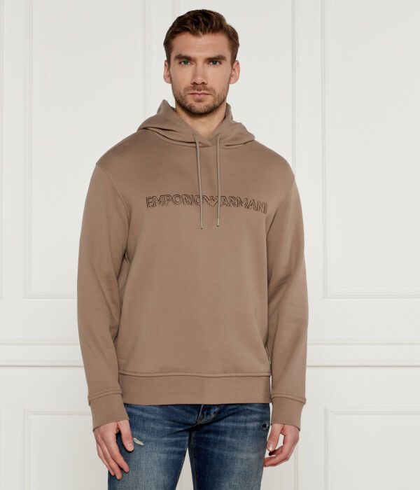 Толстовка мужская Emporio Armani с вышитым логотипом, бежевый
Толстовка мужская Emporio Armani с вышитым логотипом, бежевый