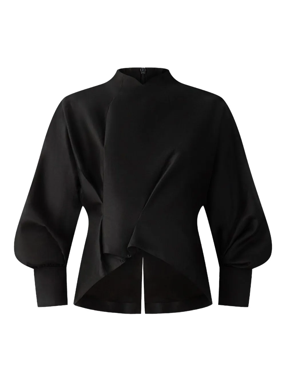 Топ с объемными рукавами Shanghai Tang, черный
Топ с объемными рукавами Shanghai Tang, черный