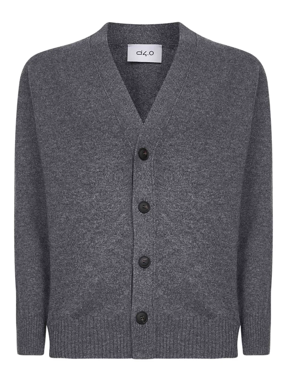 Кардиган с V-образным вырезом и пуговицами D4.0, серый
Кардиган с V-образным вырезом и пуговицами D4.0, серый