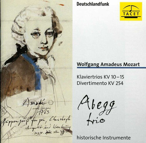 CD диск Mozart / Abegg Trio: Klaviertrios KV 10-15 & Divertimento KV 254
CD диск Mozart / Abegg Trio: Klaviertrios KV 10-15 & Divertimento KV 254