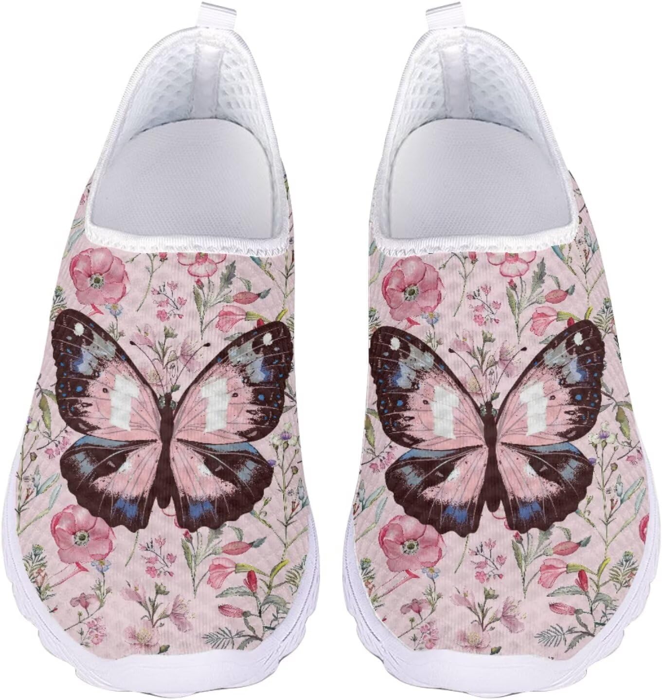 Кроссовки Jeiento Slip On для женщин и мужчин с широким носком, легкие спортивные кроссовки из сетки, женские мягкие слипоны, Butterfly Flowers
Кроссовки Jeiento Slip On для женщин и мужчин с широким носком, легкие спортивные кроссовки из сетки, женские мягкие слипоны, Butterfly Flowers
