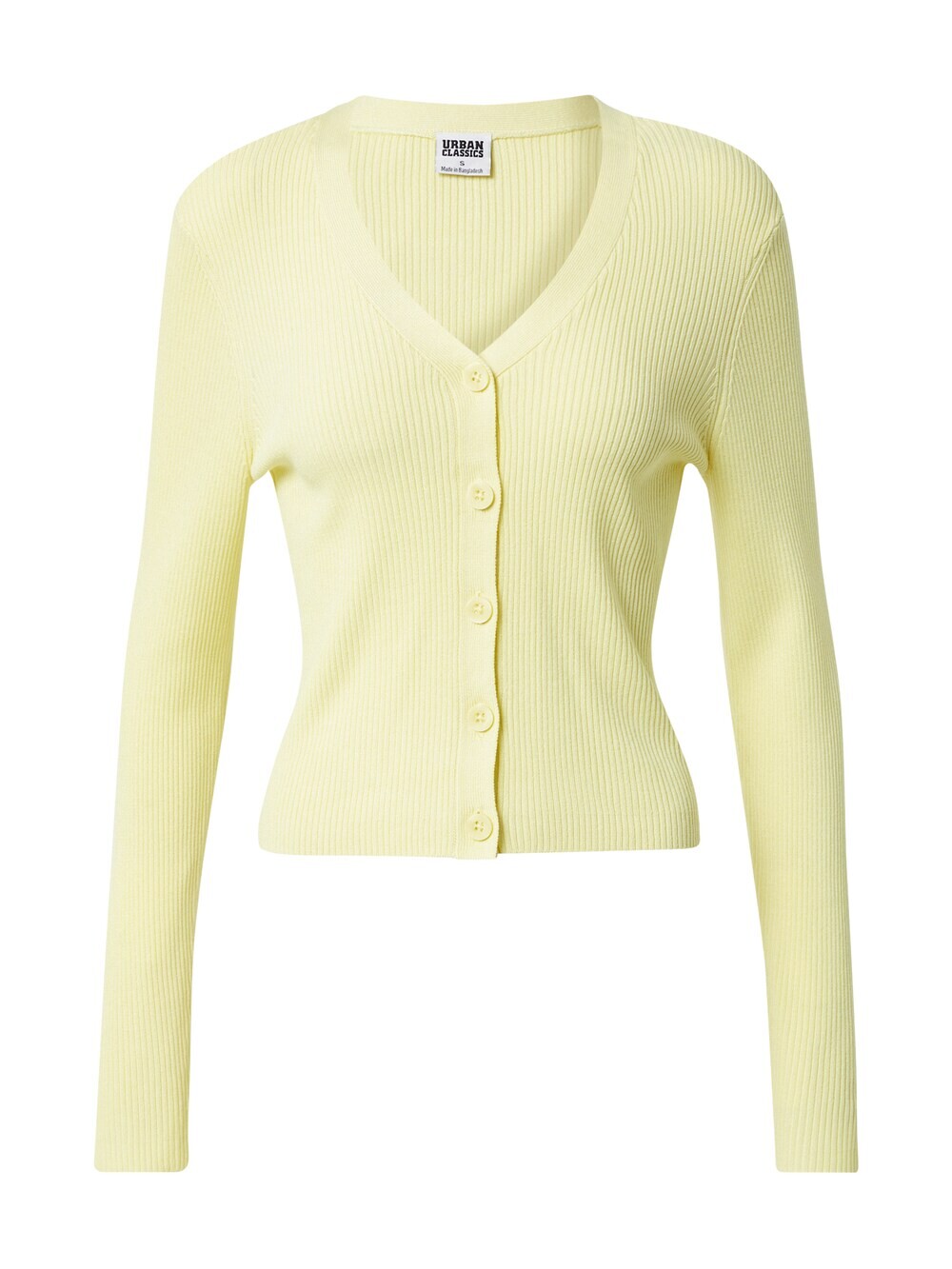 Вязаный кардиган Urban Classics, желтый
Вязаный кардиган Urban Classics, желтый