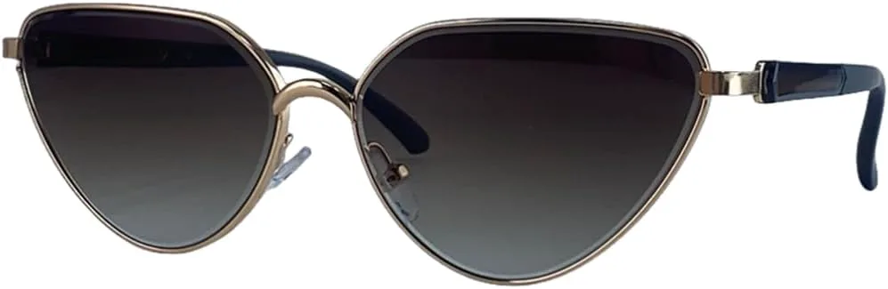 Женские солнцезащитные очки в стиле панк «кошачий глаз» в роскошной винтажной металлической оправе с защитой от УФ-излучения UV400 TOIPASTN, C2goldbrowngray
Женские солнцезащитные очки в стиле панк «кошачий глаз» в роскошной винтажной металлической оправе с защитой от УФ-излучения UV400 TOIPASTN, C2goldbrowngray