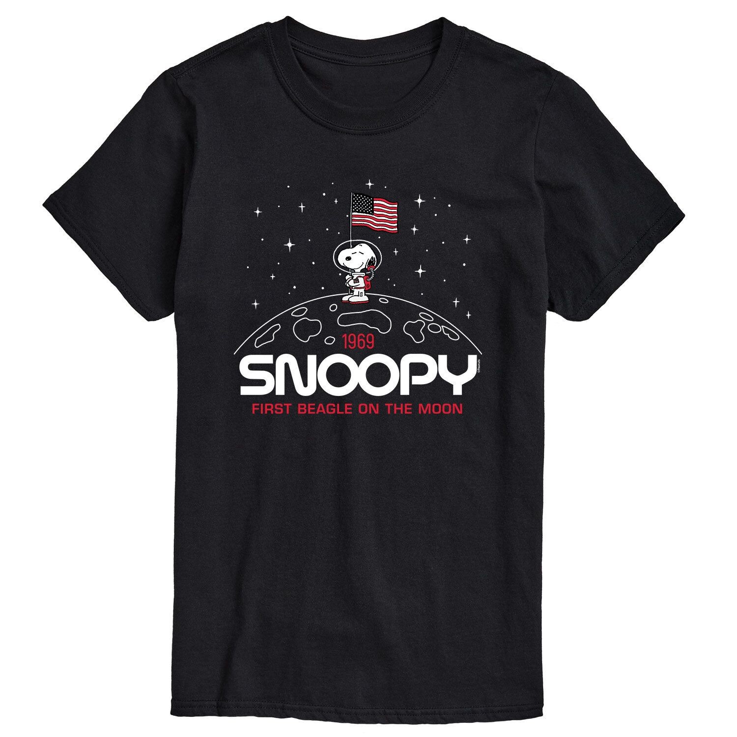 Мужская футболка Peanuts Snoopy Flag Moon Tee Licensed Character
Мужская футболка Peanuts Snoopy Flag Moon Tee Licensed Character