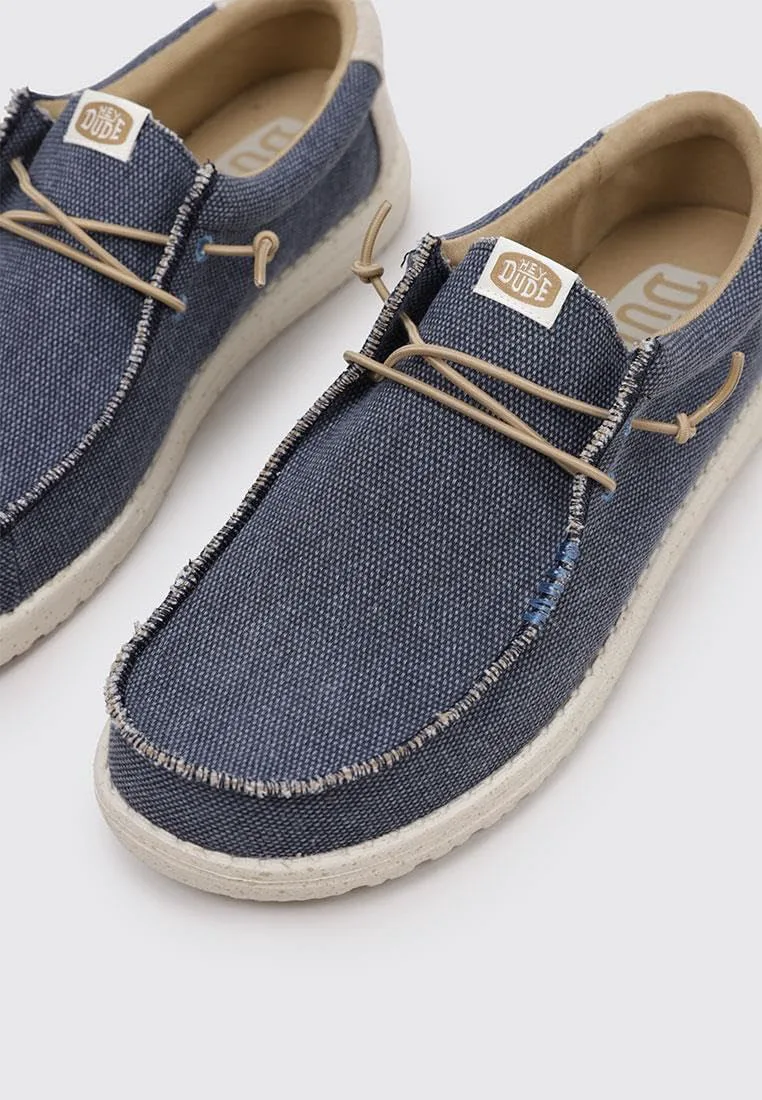 Лоферы HEYDUDE Wally Coastline Jute, темно-синий
Лоферы HEYDUDE Wally Coastline Jute, темно-синий