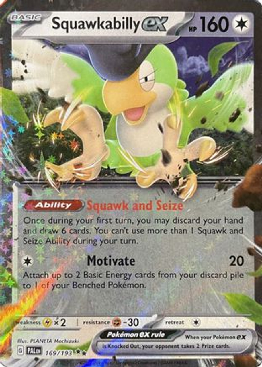 Карточная игра Squawkabilly ex 169 - SV02 Paldea Evolved Holofoil
Карточная игра Squawkabilly ex 169 - SV02 Paldea Evolved Holofoil