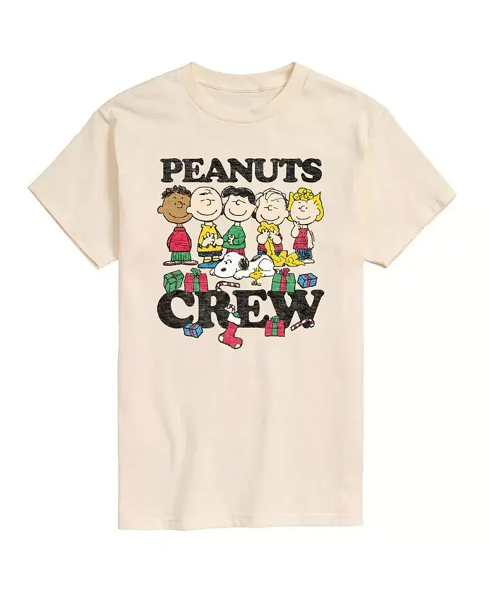 Мужская футболка с коротким рукавом Peanuts Crew AIRWAVES, коричневый/бежевый
Мужская футболка с коротким рукавом Peanuts Crew AIRWAVES, коричневый/бежевый