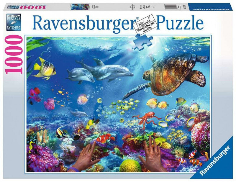 Пазл Ravensburger, Подводный мир, 1000 шт.
Пазл Ravensburger, Подводный мир, 1000 шт.