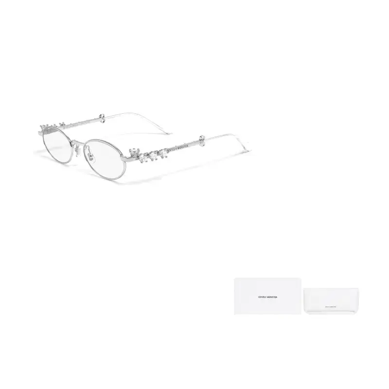 GENTLE MONSTER Овальные очки, Silver
GENTLE MONSTER Овальные очки, Silver