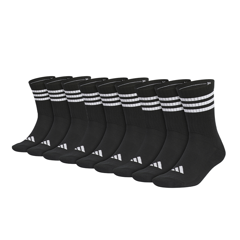 Носки Mid Calf Unisex Black 9 Double Loads Adidas, черные (9 пар)
Носки Mid Calf Unisex Black 9 Double Loads Adidas, черные (9 пар)