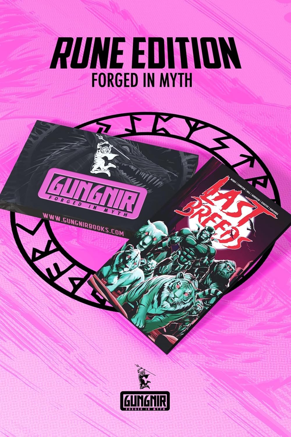 Last Breeds Specialty Hardcover Case: Cover A (Gungnir)
Last Breeds Specialty Hardcover Case: Cover A (Gungnir)