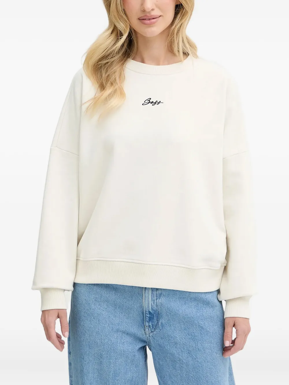 Толстовка с вышивкой BOSS, нейтральный
Толстовка с вышивкой BOSS, нейтральный