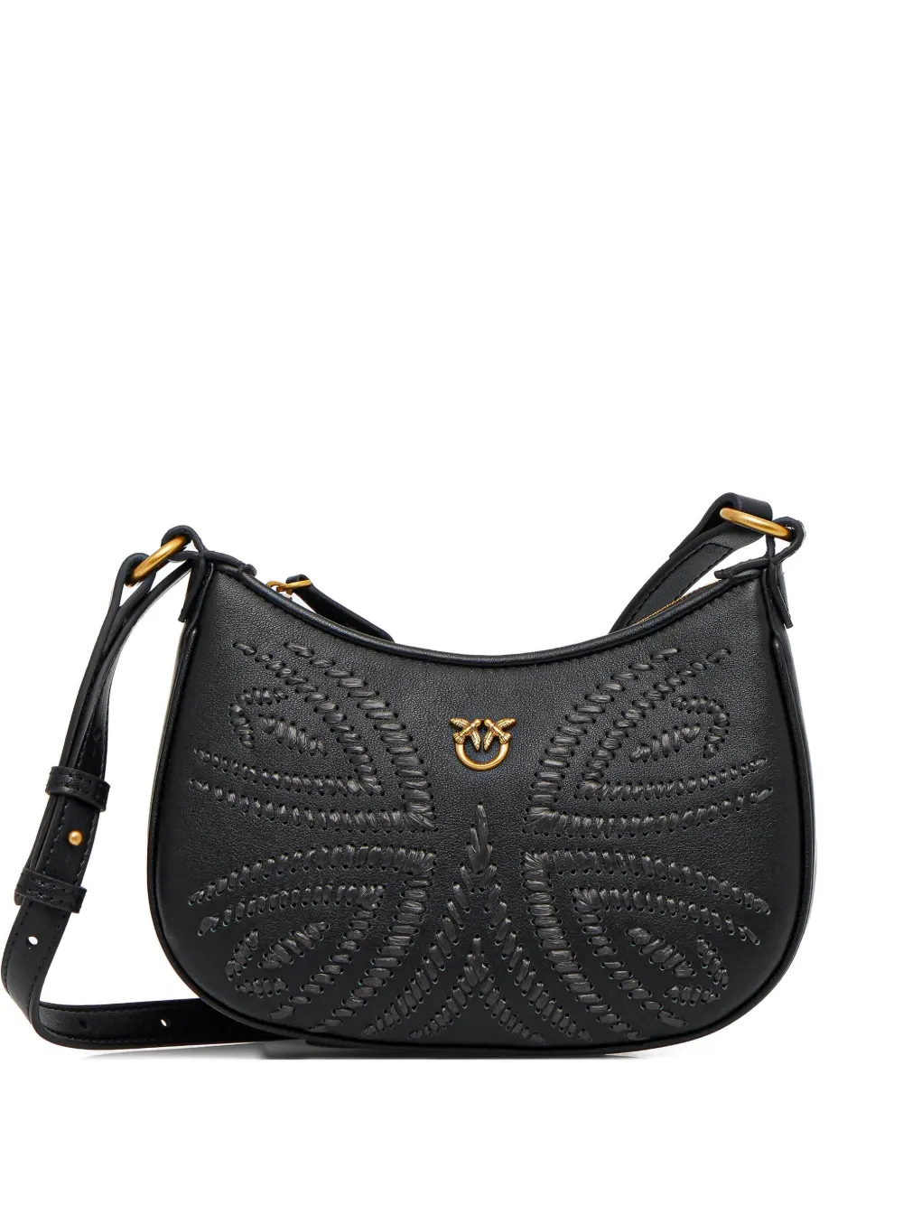 Маленькая сумка на плечо Baby Half Moon PINKO, черный
Маленькая сумка на плечо Baby Half Moon PINKO, черный