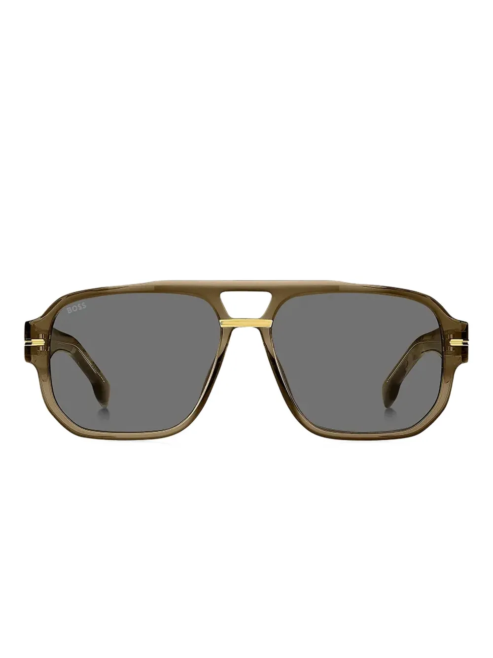 Солнцезащитные очки в оправе «пилот» BOSS, зеленый
Солнцезащитные очки в оправе «пилот» BOSS, зеленый