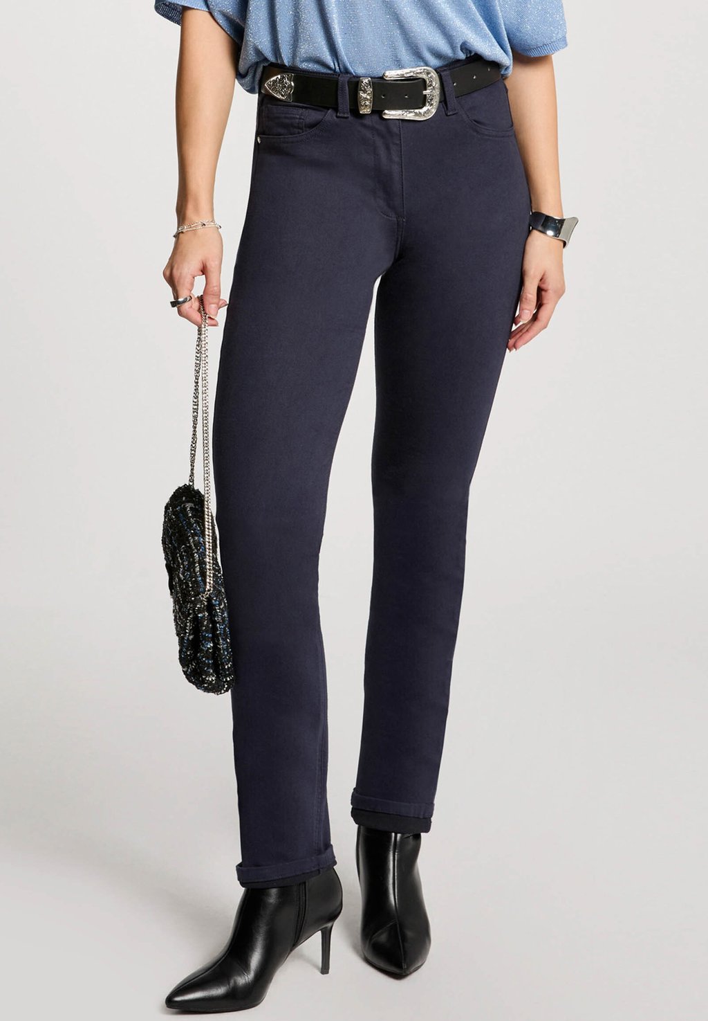 Брюки Morgan, темно-синий
Брюки Morgan, темно-синий