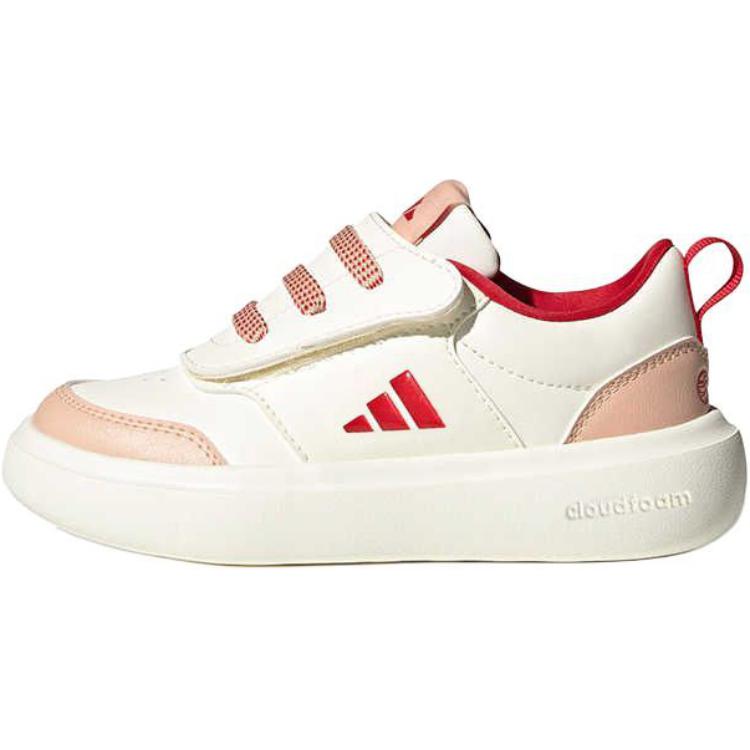 Низкие противоскользящие износостойкие детские кроссовки Cloudfoam для повседневной носки. Для детей 3–7 лет. Adidas, белый/красный
Низкие противоскользящие износостойкие детские кроссовки Cloudfoam для повседневной носки. Для детей 3–7 лет. Adidas, белый/красный