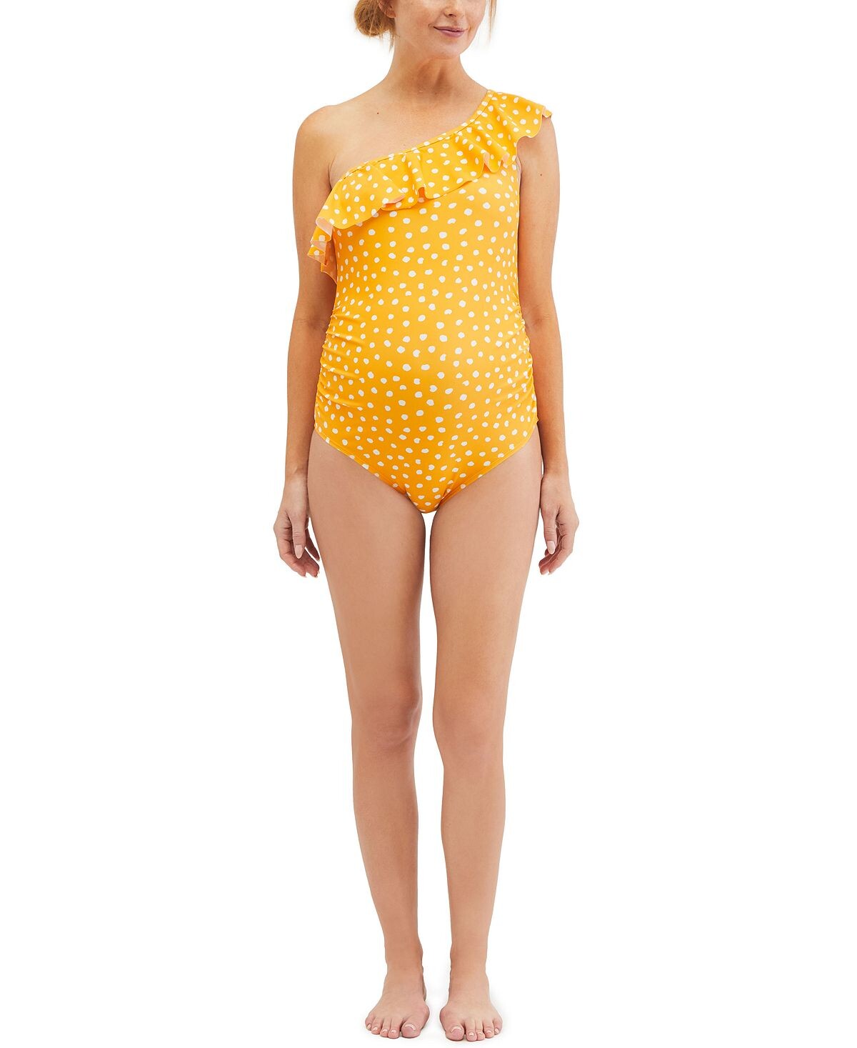 Купальник для беременных на одно плечо с оборками спереди Beach Bump UPF 50+ Motherhood Maternity
Купальник для беременных на одно плечо с оборками спереди Beach Bump UPF 50+ Motherhood Maternity