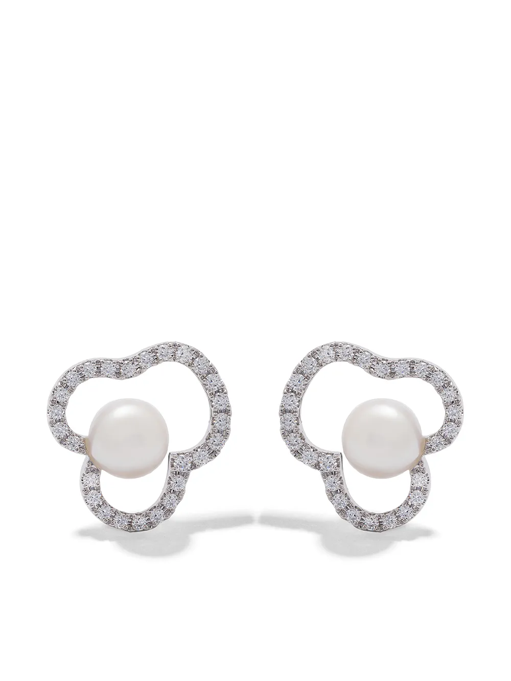 Серьги Chants из белого золота с жемчугом и бриллиантами TASAKI, серебяный
Серьги Chants из белого золота с жемчугом и бриллиантами TASAKI, серебяный