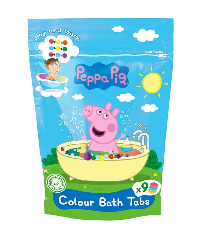 Świnka Peppa красители для ванн, 144 g
Świnka Peppa красители для ванн, 144 g
