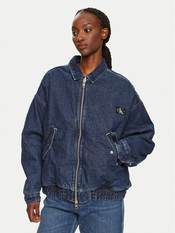 Джинсовая куртка relaxed fit J20J224717 Calvin Klein Jeans, синий
Джинсовая куртка relaxed fit J20J224717 Calvin Klein Jeans, синий