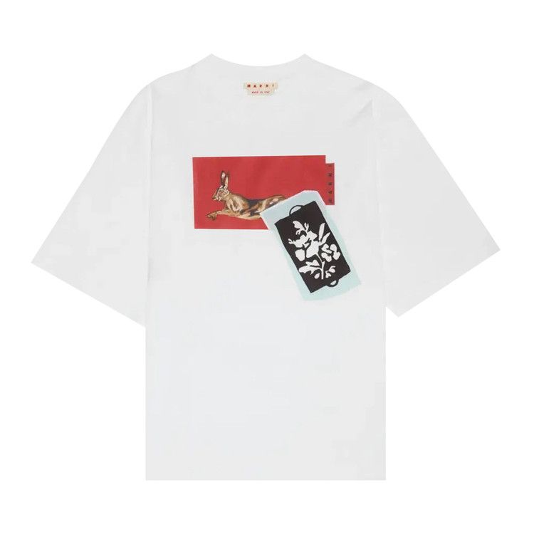 Футболка Marni Graphic Print T-Shirt, Lily White
Футболка Marni Graphic Print T-Shirt, Lily White