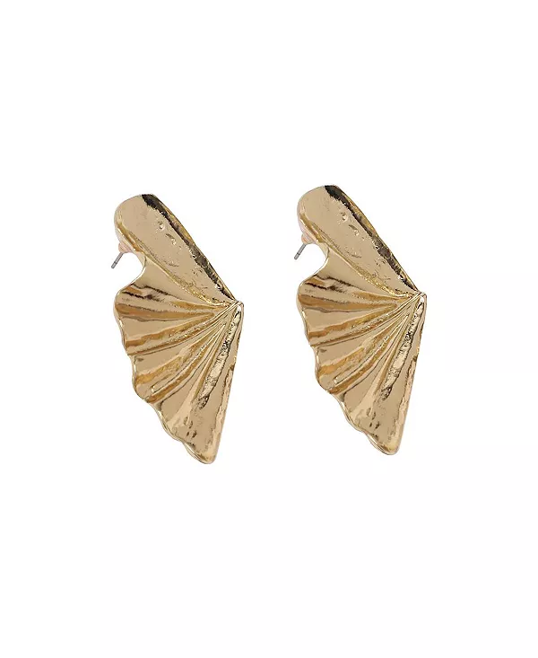 Женские серьги-подвески «Веер» Sohi, gold
Женские серьги-подвески «Веер» Sohi, gold