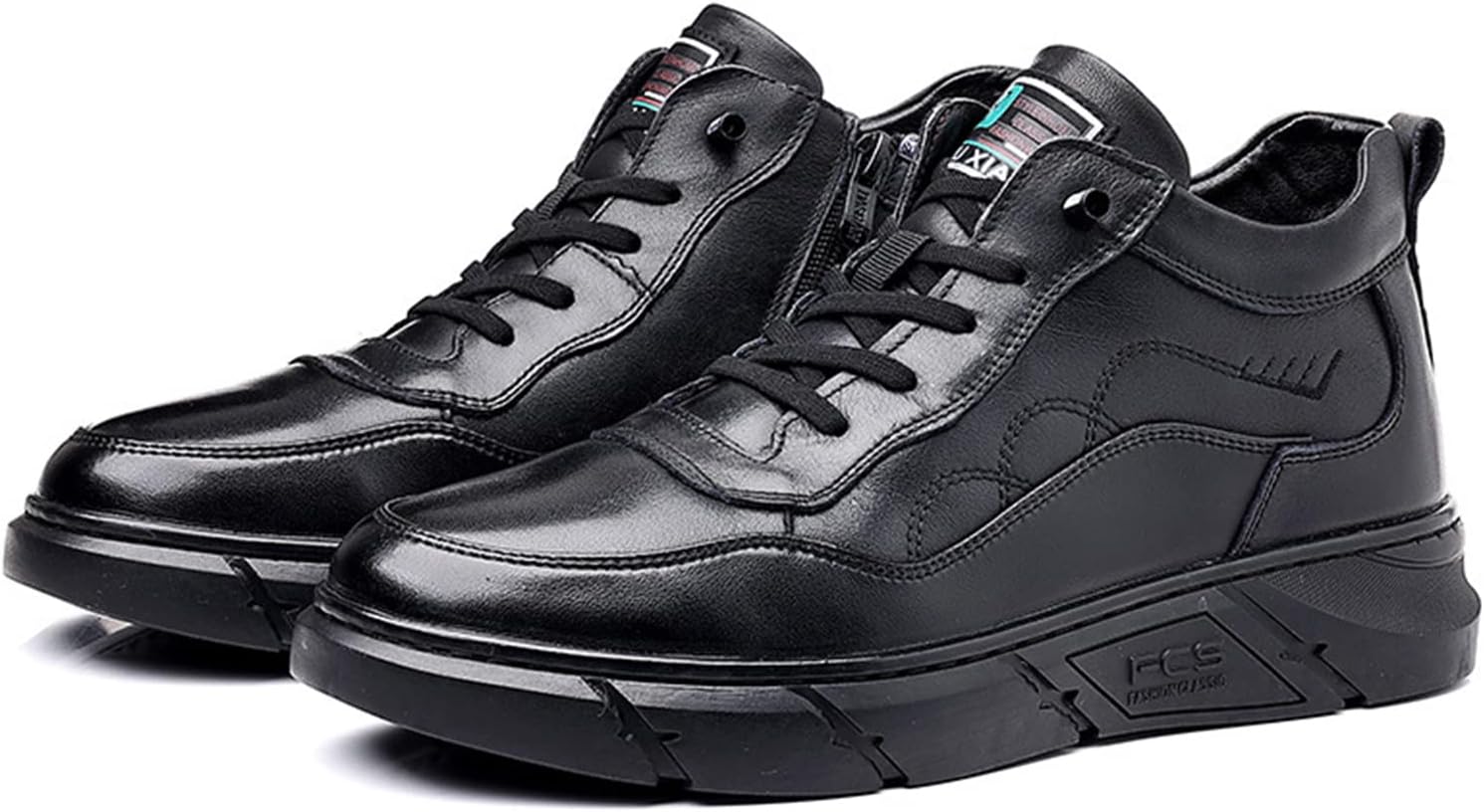 Мужские зимние теплые кожаные снежные ботинки UGOSELEC, хлопковые туфли, противоскользящие, с мягкой подошвой, плюшевые, теплые кроссовки, прогулочная обувь, официальная обувь, черный
Мужские зимние теплые кожаные снежные ботинки UGOSELEC, хлопковые туфли, противоскользящие, с мягкой подошвой, плюшевые, теплые кроссовки, прогулочная обувь, официальная обувь, черный