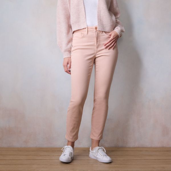 Женские зауженные джинсы с высокой посадкой и пятью карманами Lc Lauren Conrad, цвет pink rhinestone
Женские зауженные джинсы с высокой посадкой и пятью карманами Lc Lauren Conrad, цвет pink rhinestone