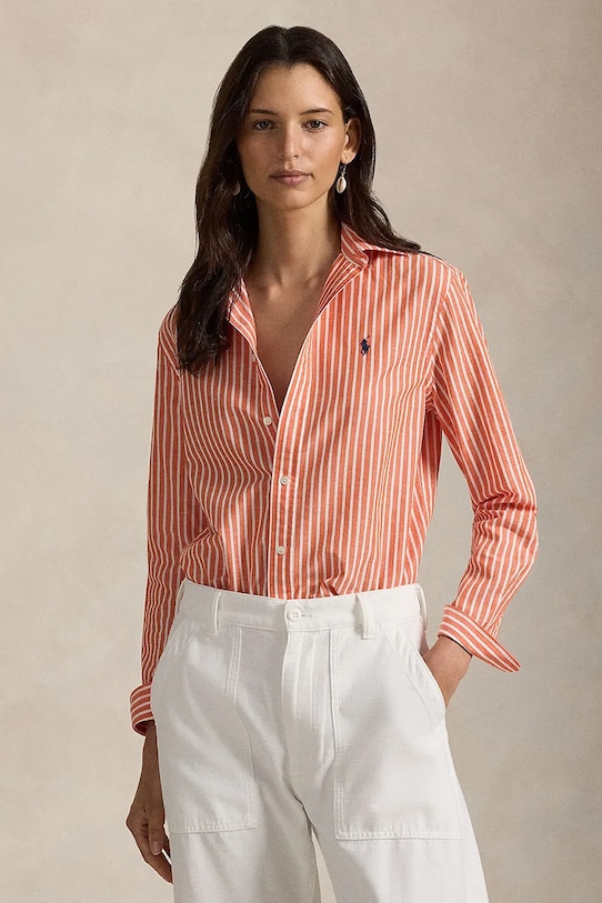 Рубашка с добавлением льна Polo Ralph Lauren, оранжевый
Рубашка с добавлением льна Polo Ralph Lauren, оранжевый