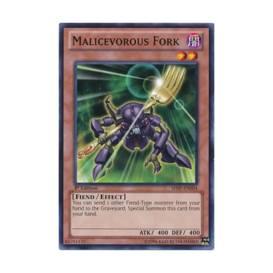 CCG Злобоядная вилка (Обычная), Yu-Gi-Oh - Shadow Specters - Singles
CCG Злобоядная вилка (Обычная), Yu-Gi-Oh - Shadow Specters - Singles